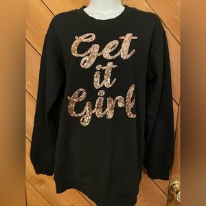 Get It Girl Sequin Sweater